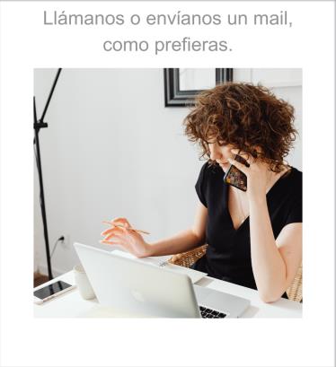 Chica llamando maspiso inmobiliaria en barrio salamanca de Madrid